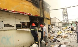 Đám cháy tại Công ty TTB Việt Nam MFG