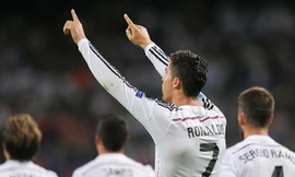 Ronaldo và đồng đội đã trở lại với chiến thắng đậm đà ở Champions League. Ảnh: Getty Images