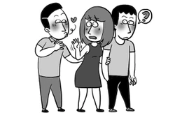 Rối lòng vì bị đeo bám