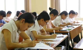 Thí sinh thi đại học, cao đẳng. Ảnh minh họa