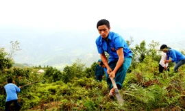 ĐVTN Hà Giang ngày càng khẳng định sức trẻ trên những rẻo cao. Ảnh: Xuân Tùng