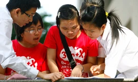 “Tái cấu trúc” nguồn nhân lực toán nhưng tình hình không chuyển biến khi thực tế môn toán trong các nhà trường thiếu hấp dẫn. Ảnh: Hồng Vĩnh