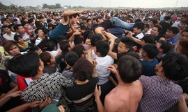 Lễ hội cướp phết (Tam Nông, Phú Thọ). ẢNH: như ý, công khanh