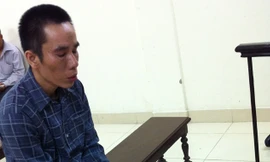 Bị cáo Trần Hoài Nam tại tòa