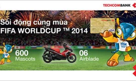 Techcombank tặng quà đặc biệt nhân dịp World Cup