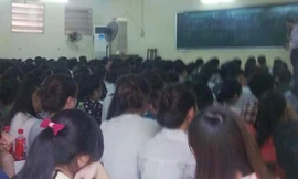 Một lò luyện thi đại học. Ảnh minh họa