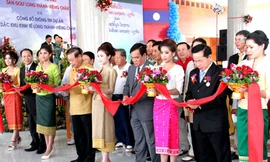 Khánh thành giai đoạn 1 dự án 1 tỷ USD sân Golf Long Thành - Viêng Chăn