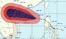 Bão cấp 13 tiến vào Bắc Bộ, miền Bắc đón mưa to