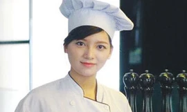 Cô gái đam mê mãnh liệt nghề đầu bếp