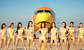 Độc chiêu sexy của hàng không châu Á