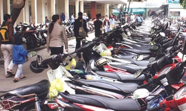 Bãi gửi xe Bệnh viện Đa khoa Đà Nẵng