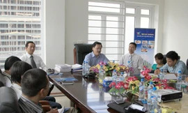 Quang cảnh buổi họp báo chui