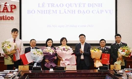 Điều động, bổ nhiệm 7 lãnh đạo chủ chốt tại Bộ Tư pháp
