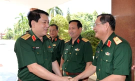 Đại tướng Lương Cường được giới thiệu ứng cử đại biểu Quốc hội. Ảnh báo Quân đội