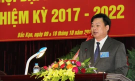 Ông Hoàng Duy Chinh được bầu làm Bí thư Tỉnh ủy Bắc Kạn