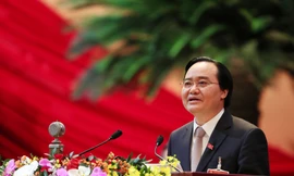 Bộ trưởng Bộ GD&ĐT Phùng Xuân Nhạ. Ảnh: Như Ý