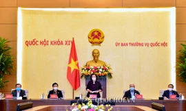 Chủ tịch Quốc hội Nguyễn Thị Kim Ngân phát biểu khai mạc phiên họp
