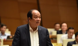 Bộ trưởng Chủ nhiệm Văn phòng Chính phủ Mai Tiến Dũng. Ảnh Như Ý