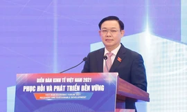 Chủ tịch Quốc hội Vương Đình Huệ phát biểu bế mạc diễn đàn