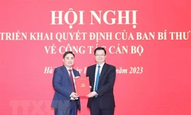 Triển khai quyết định của Ban Bí thư về công tác cán bộ