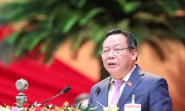 Phó Bí thư Thành ủy Hà Nội Nguyễn Văn Phong. Ảnh Như Ý