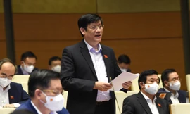 Bộ trưởng Bộ Y tế Nguyễn Thanh Long. Ảnh Như Ý