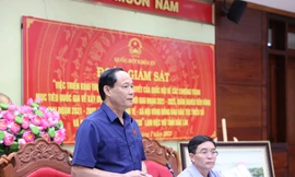 Đoàn giám sát làm việc với tỉnh Đắk Lắk về việc thực hiện các chương trình mục tiêu quốc gia