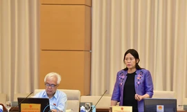 Chủ nhiệm Ủy ban Tư pháp Lê Thị Nga