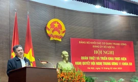 PGS. TS. Nguyễn Viết Thông. Ảnh BNV