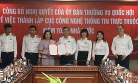 Công bố Nghị quyết thành lập Cục Công nghệ thông tin, thuộc Kiểm toán Nhà nước