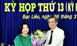 Bà Cao Xuân Thu Vân được bầu giữ chức Phó Chủ tịch HĐND tỉnh Bạc Liêu