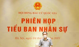 Phó Chủ tịch Thường trực Quốc hội Trần Thanh Mẫn phát biểu tại phiên họp