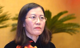 Chủ nhiệm Uỷ ban Tư pháp Lê Thị Nga