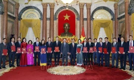 Bổ nhiệm 18 đại sứ Việt Nam ở nước ngoài, nhiệm kỳ 2024 - 2027