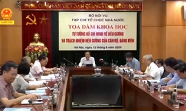 Cán bộ không tốt, có đeo gương lên người cũng chẳng ai soi