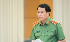 Trung tướng Lê Quốc Hùng thông tin về các vụ án đòi nợ thuê trái pháp luật
