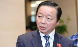 Bộ trưởng Bộ TN&MT Trần Hồng Hà 