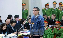 Các bị cáo trong phiên xử phúc vụ Nhiệt điện Thái Bình 2