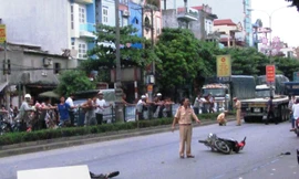 Hiện trường vụ tai nạn