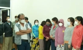 Các đối tượng trong đường dây ghi đề tại cơ quan điều tra