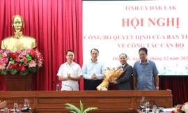 Thư ký Bí thư Tỉnh ủy Đắk Lắk được bổ nhiệm Phó Chánh văn phòng Tỉnh ủy
