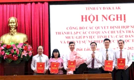 Đắk Lắk ra mắt các ban chuyên trách sau hợp nhất