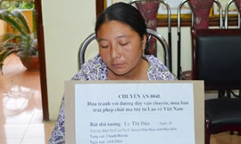 Ly Thị Dúa tại cơ quan điều tra