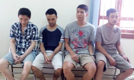 Các đối tượng trong ổ nhóm cá độ bị bắt giữ