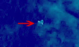 Ảnh vệ tinh Trung Quốc chụp được, nghi là của máy bay MH370 mất tích