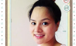 Vũ Thu Phương lộ diện sau khi sinh con gái