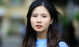 Hút hồn với nét quyến rũ của 'thiên thần' dự thi THPT Quốc gia 2019