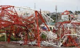 Tháp truyền hình Nam Định kém chất lượng?