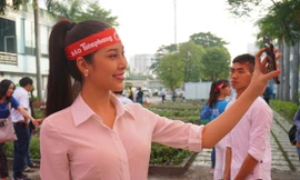 Clip: Hoa hậu, người đẹp xúc động chia sẻ về Chủ Nhật Đỏ