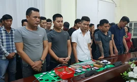 Hàng trăm cảnh sát vây bắt sới bạc của 'trùm' 9X ở TPHCM